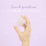 Beppy menstruační kalíšek clear