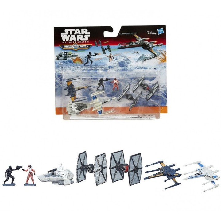 Hasbro Star Wars Micromachines Droid Army a Galactic showdown scéna