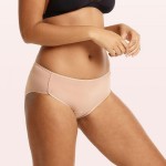 Love Luna Menstruační kalhotky Midi Nude