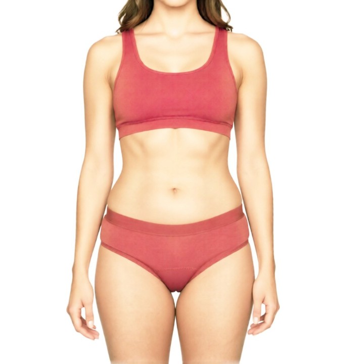 Mena by Moio menstruační kalhotky Midi bambus terracotta