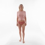 Mena by Moio menstruační kalhotky Midi bambus terracotta